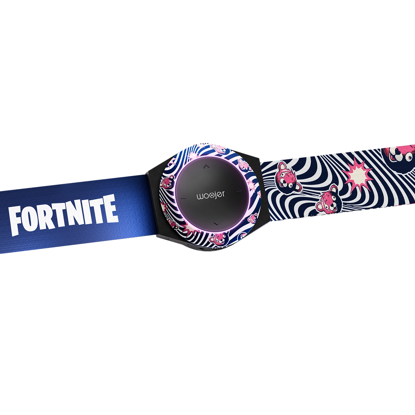 Woojer Fortnite Strap 3 Ring, Armor & Belt Style-set – Cuddle Team Leader Edition.