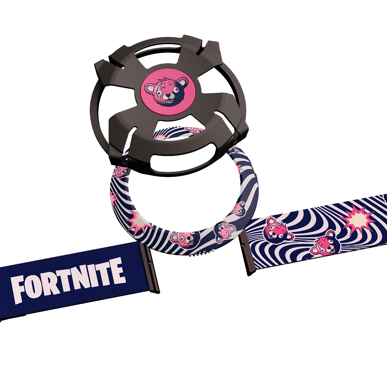 Woojer Fortnite Strap 3 Ring, Armor & Belt Style-set – Cuddle Team Leader Edition.