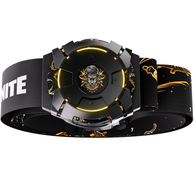 Woojer Fortnite Strap 3 Ring, Armor & Belt Style-set - Midas Edition.